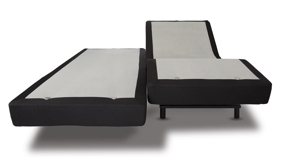 S86 Inmotion Silver Power Base Split Queen Bed Frame,Base 30x80x6