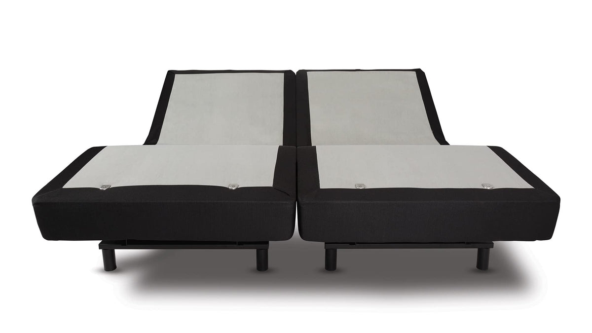S86 Inmotion Silver Power Base Split Queen Bed Frame,Base 30x80x6