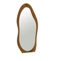 TBJEN Full Length Wall Mounted Mirror Irregular Floor Mirror Boho Decor Irregular for Bedroom, Living Room Full Body(C,200x80cm(upg))