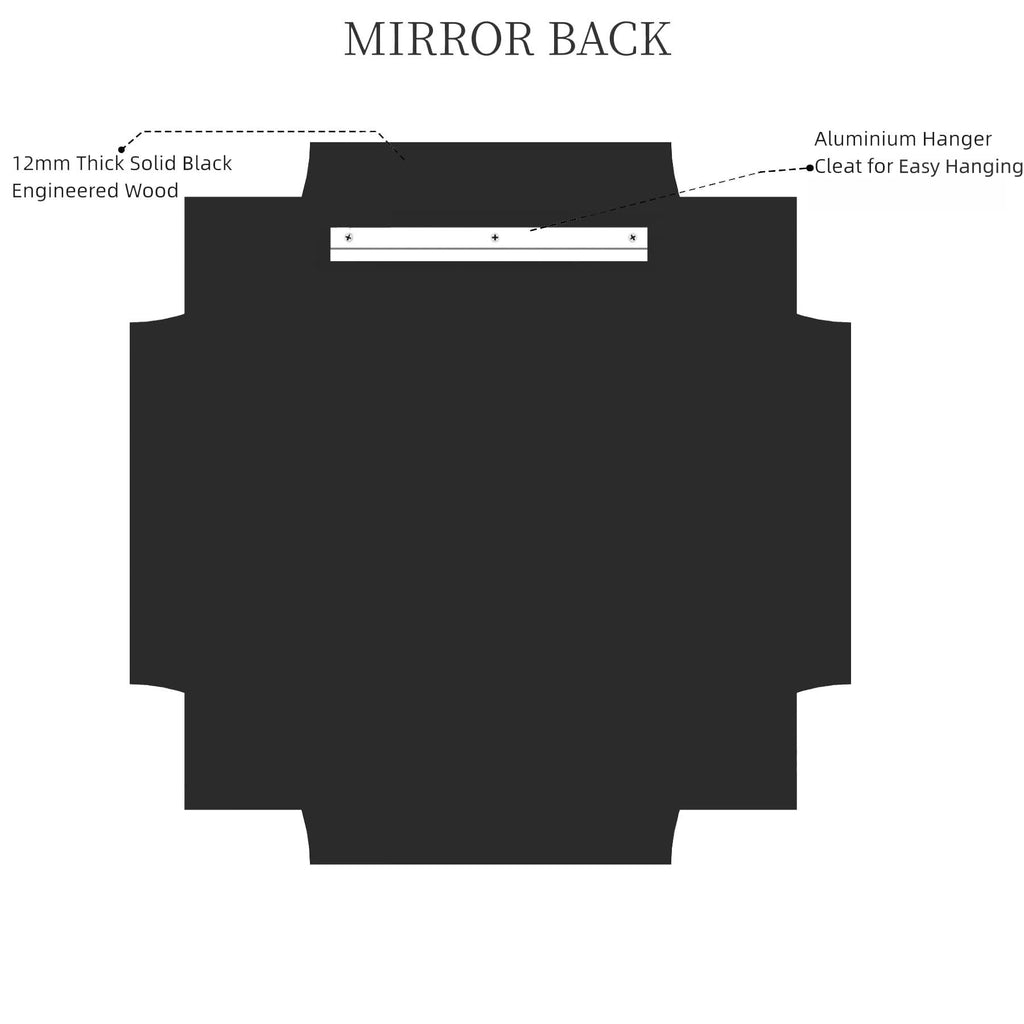 Kelly Miller 30"x48" Large Gold Mirror for Wall, Modern Decorative Mirror Rectangle Wall Vanity Mirror Bevelled Full Length for Bathroom Living Room Bedroom Farmhouse Fireplace Entryway
