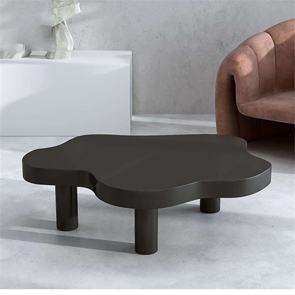 Solid Wood Low Coffee Table for Small Living Spaces