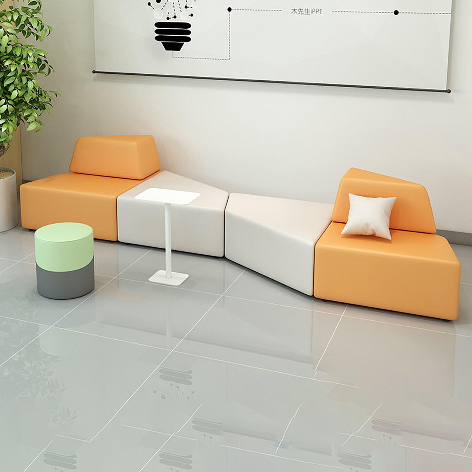 VgtHK Modular Corner Sofa for Small Living Spaces