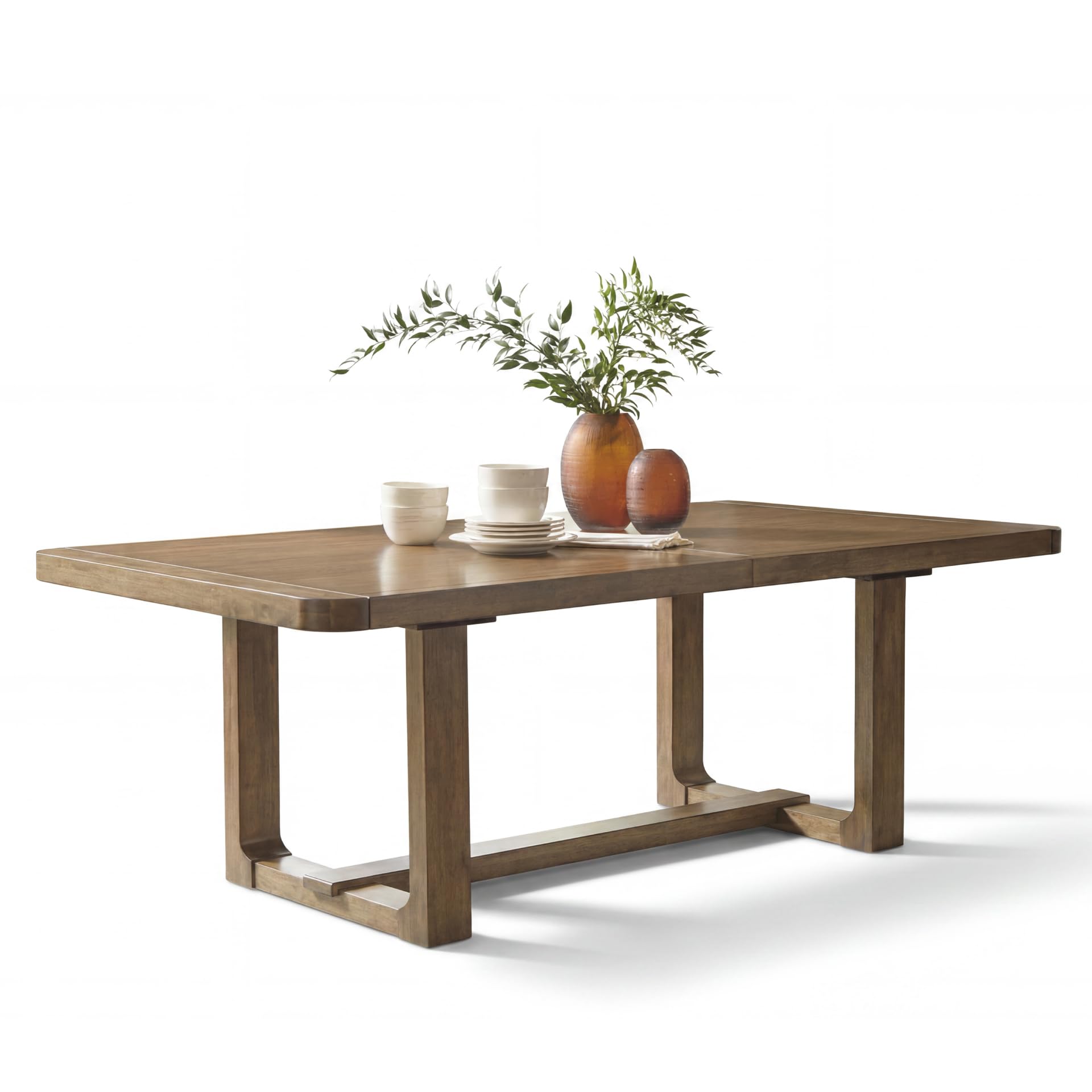 Signature Design by Ashley Cabalynn Farmhouse Extension Dining Table