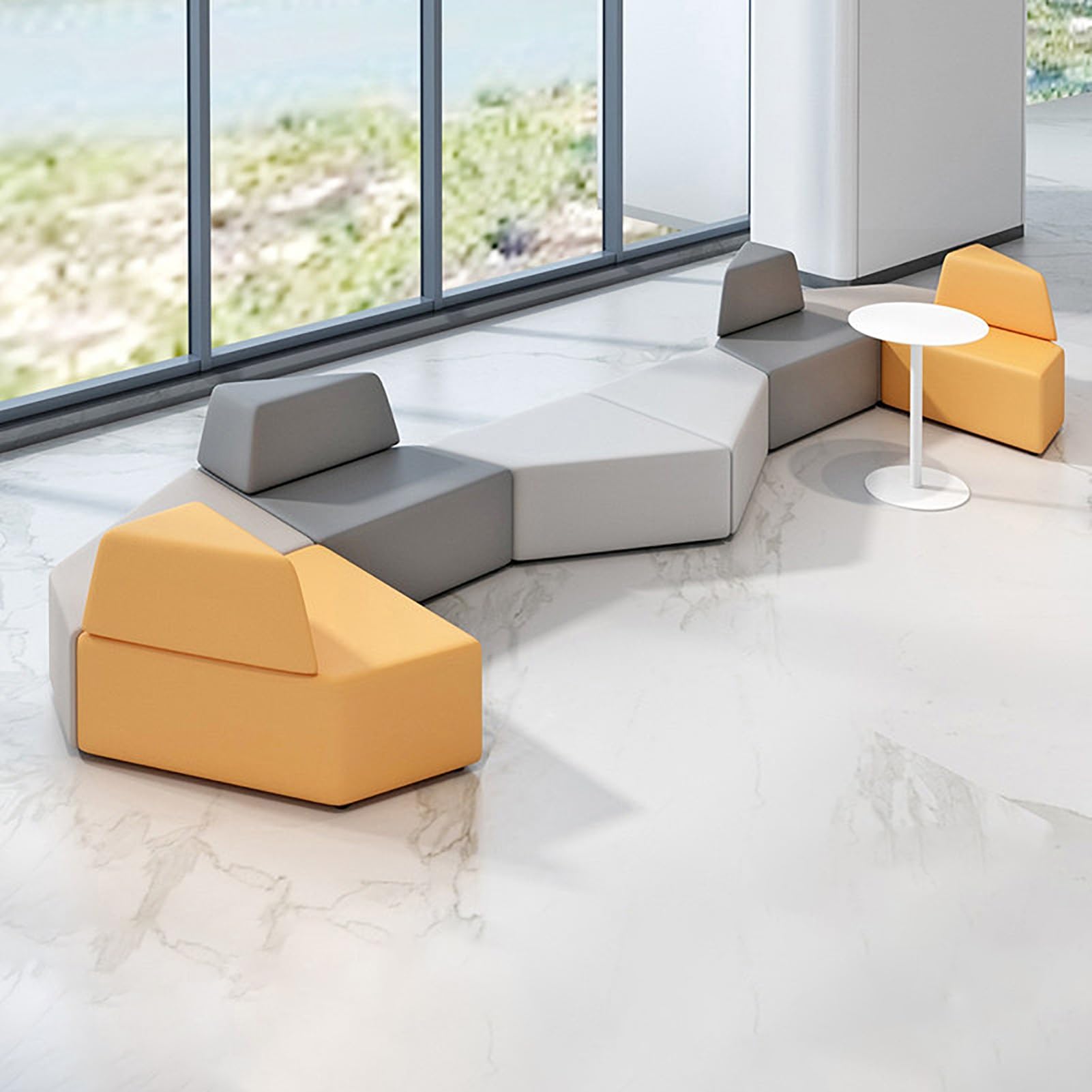 VgtHK Modular Corner Sofa for Small Living Spaces
