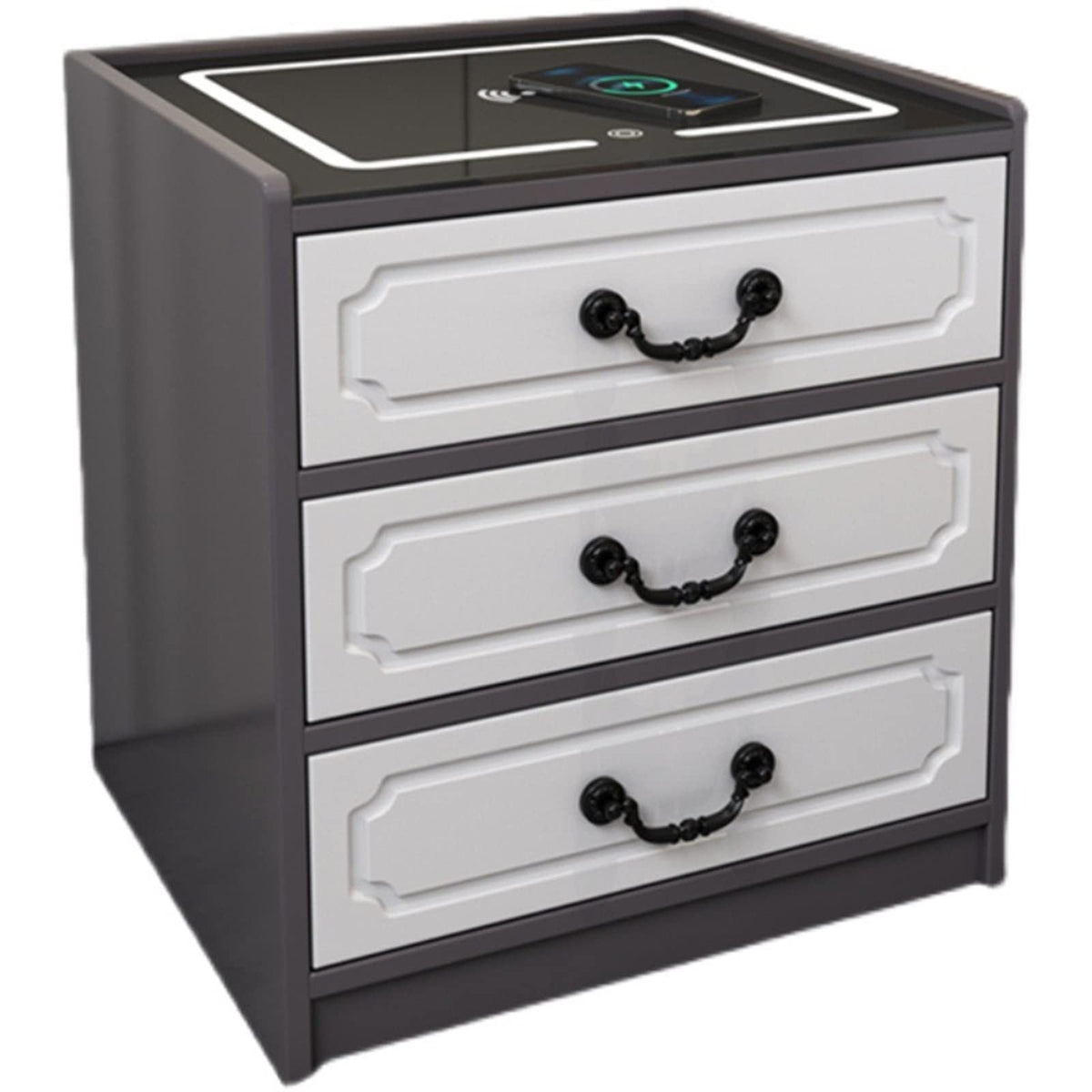 XRHDTQVVIG Night Stand Drawer Bedside Table Bedroom