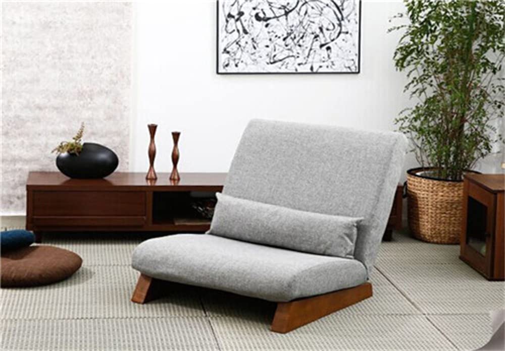 KLNBV Home Work Chair Floor Folding Single Sofa Chair Lounge Recliner Occasional Accent Chair for Living Room Furniture