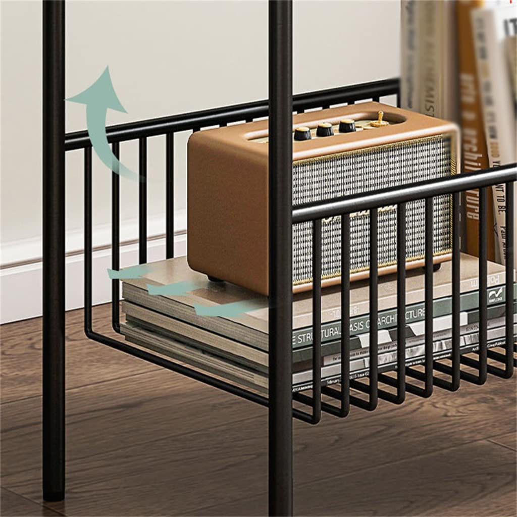 Coffee Table Sofa Side Table Home Small Apartment Living Room Sofa Cabinet Side Cabinet Bedroom (D 50 * 25 * 55cm)