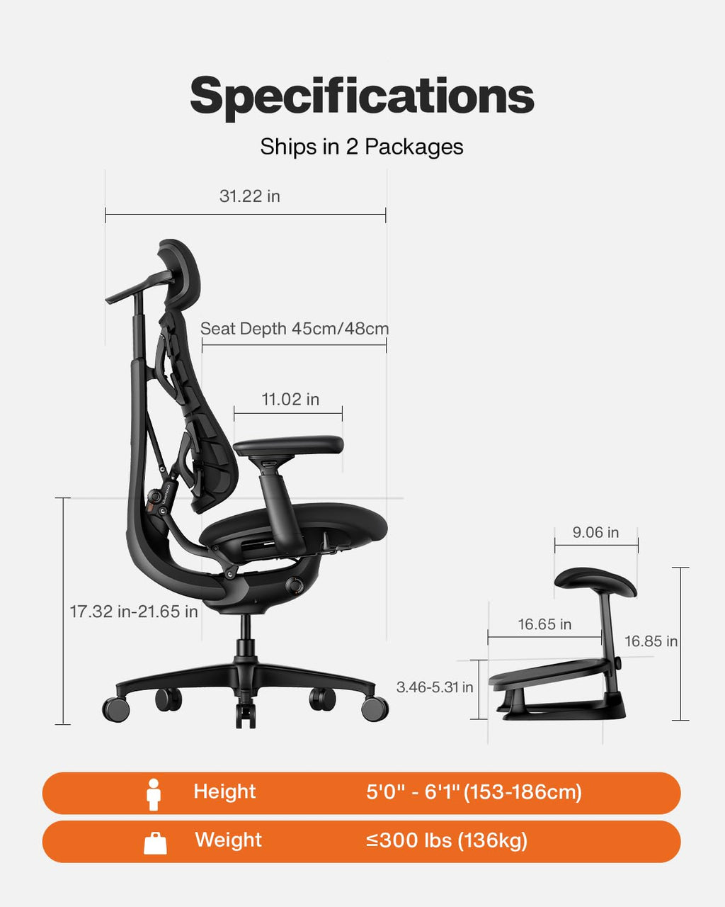 LiberNovo SE Dynamic Ergonomic Office Chair