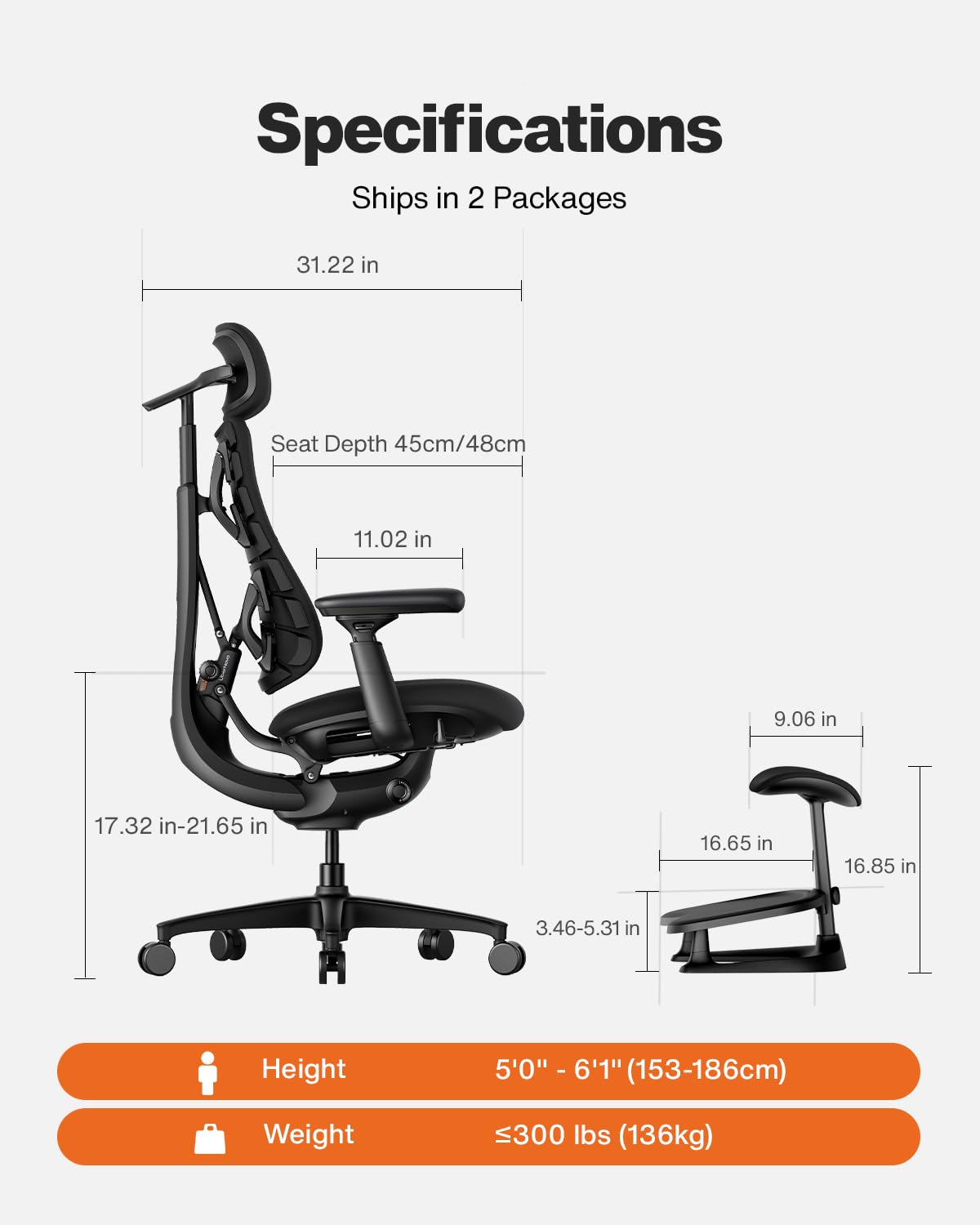 LiberNovo SE Dynamic Ergonomic Office Chair