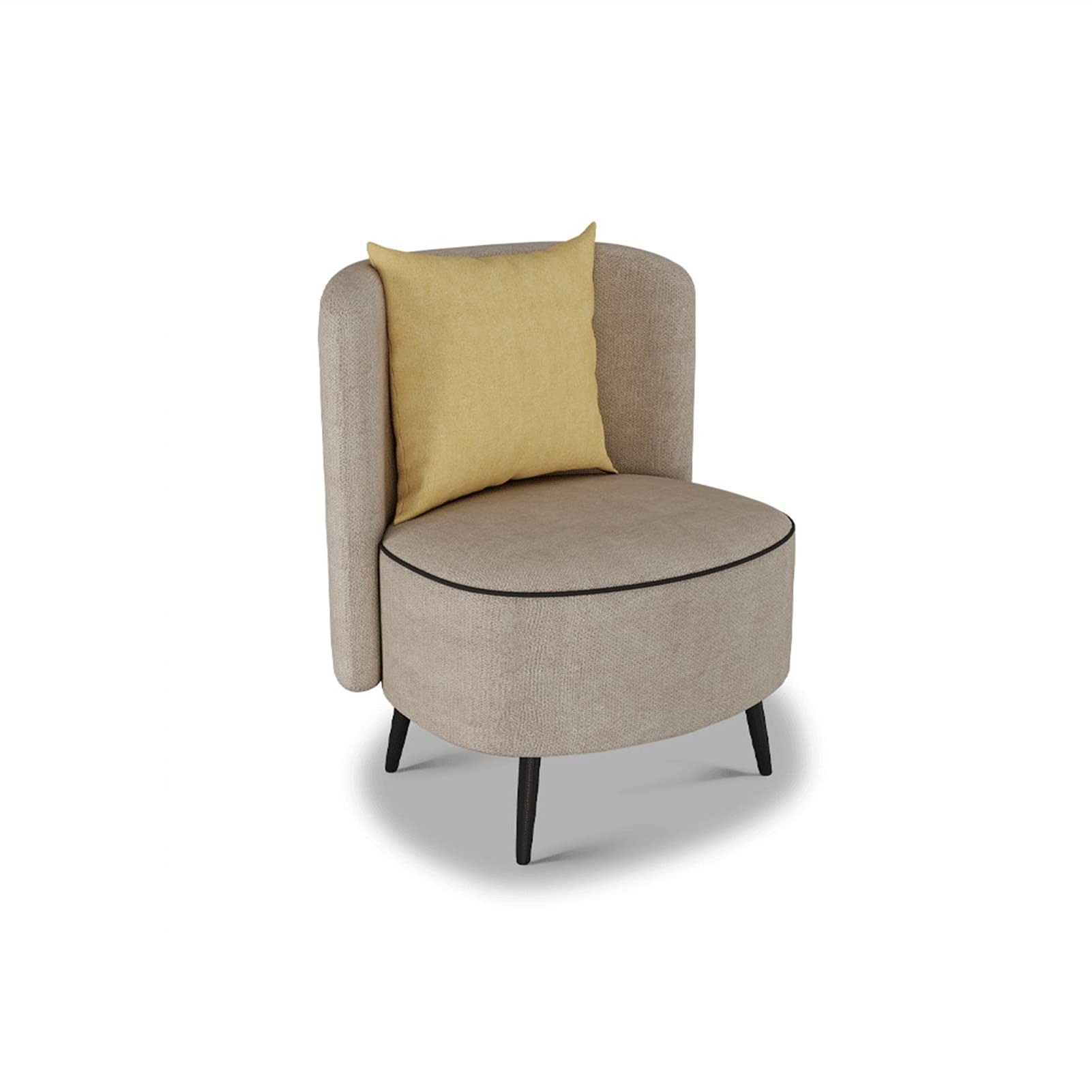 Simple Sofa Chair Living Room Chair Recliner Armchair Living Room Chair Accent Chair Bedroom Chair Linen Fabric Noggle Chair