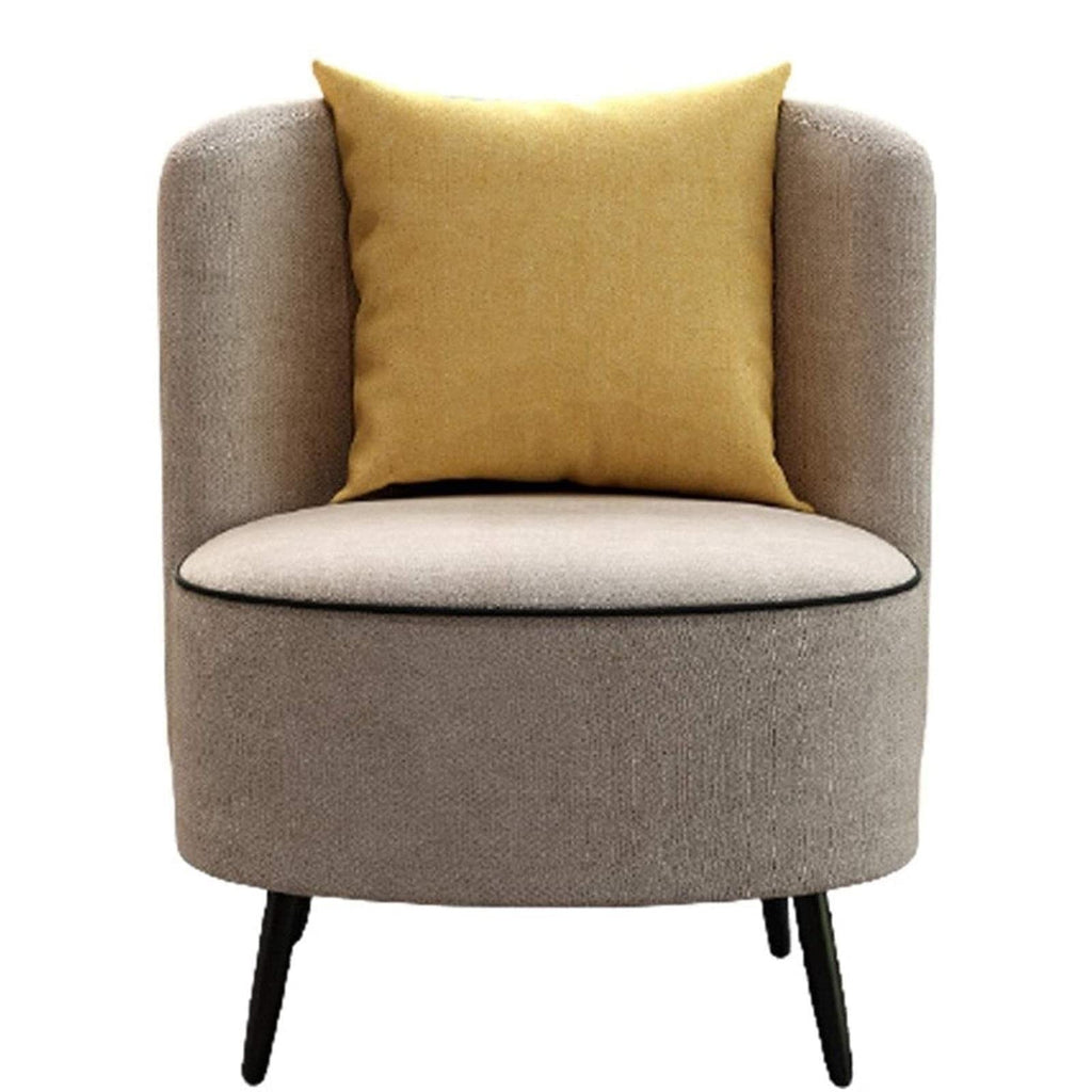 Simple Sofa Chair Living Room Chair Recliner Armchair Living Room Chair Accent Chair Bedroom Chair Linen Fabric Noggle Chair