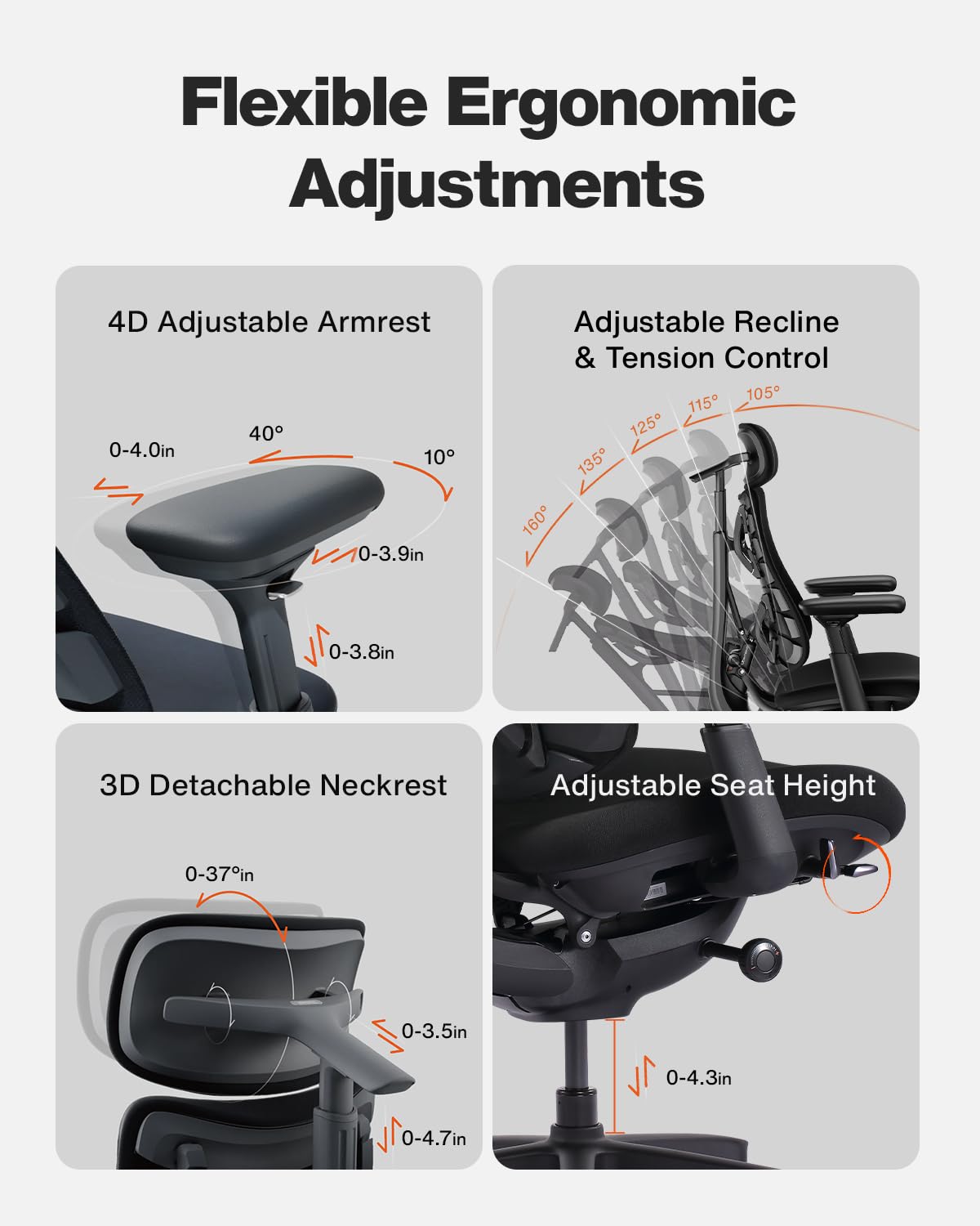 LiberNovo SE Dynamic Ergonomic Office Chair