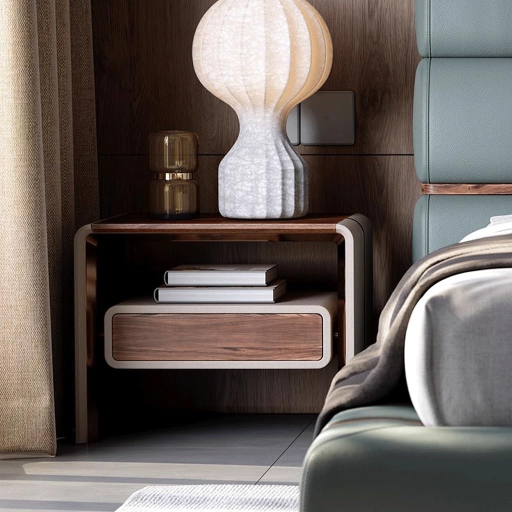 Home Nightstand Bedside Table Modern Light Luxury Bed Side Nightstand
