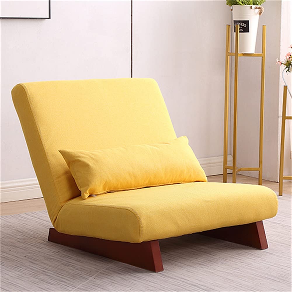 KLNBV Home Work Chair Floor Folding Single Sofa Chair Lounge Recliner Occasional Accent Chair for Living Room Furniture