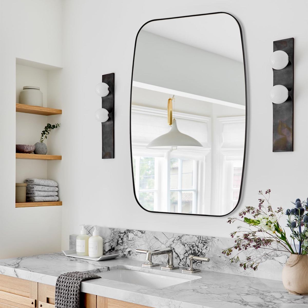 bolrok Oblong Bathroom Wall Mirror