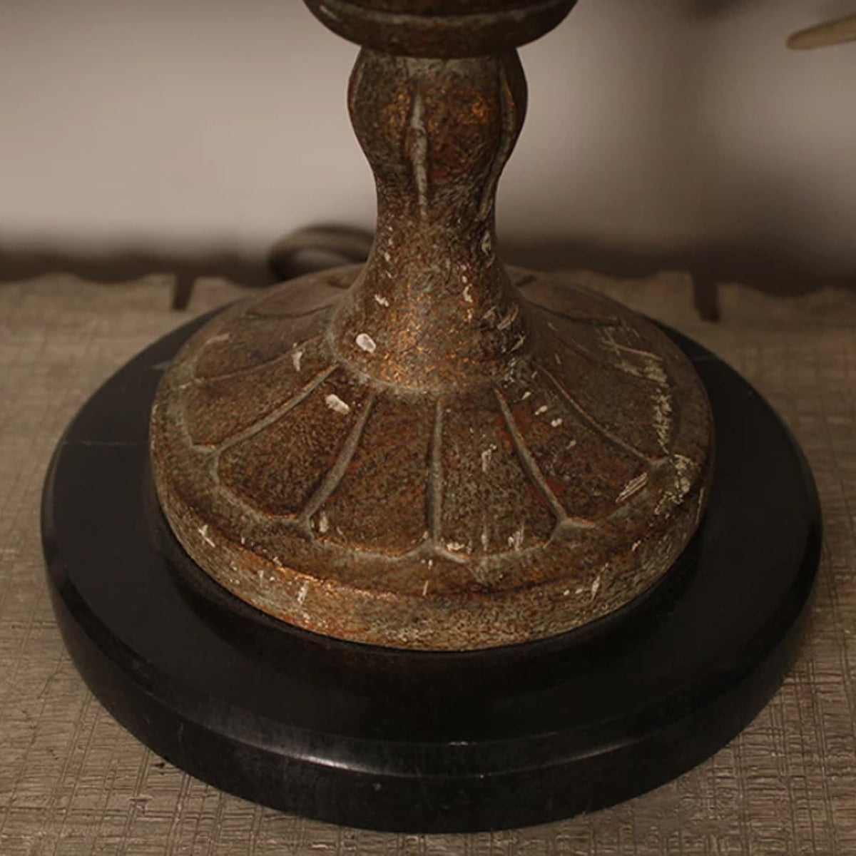 Vintage French Country Table Lamp for Villa Accent Lighting