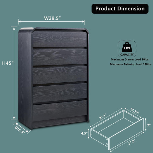Aitjunz Modern Dresser for Bedroom