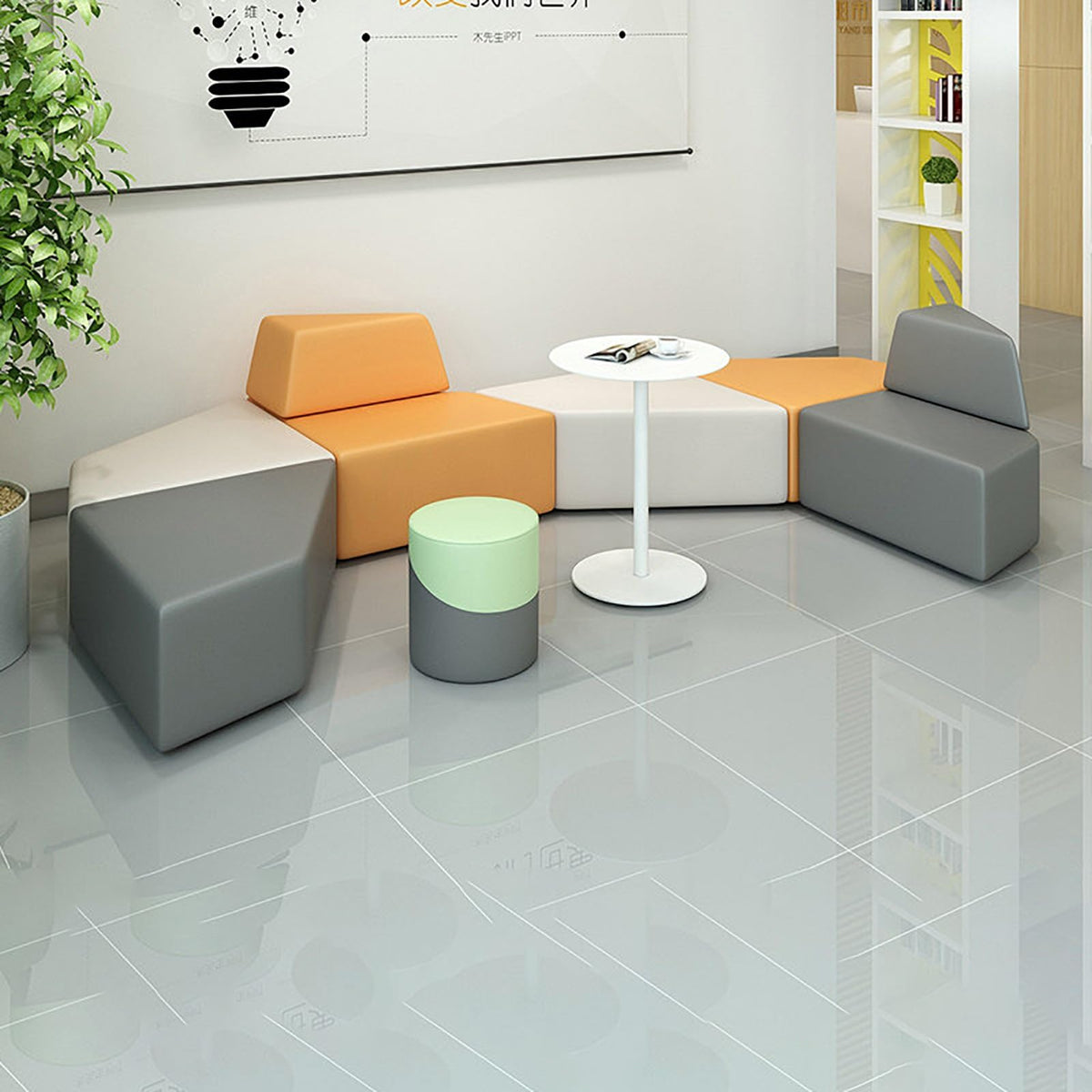 VgtHK Modular Corner Sofa for Small Living Spaces