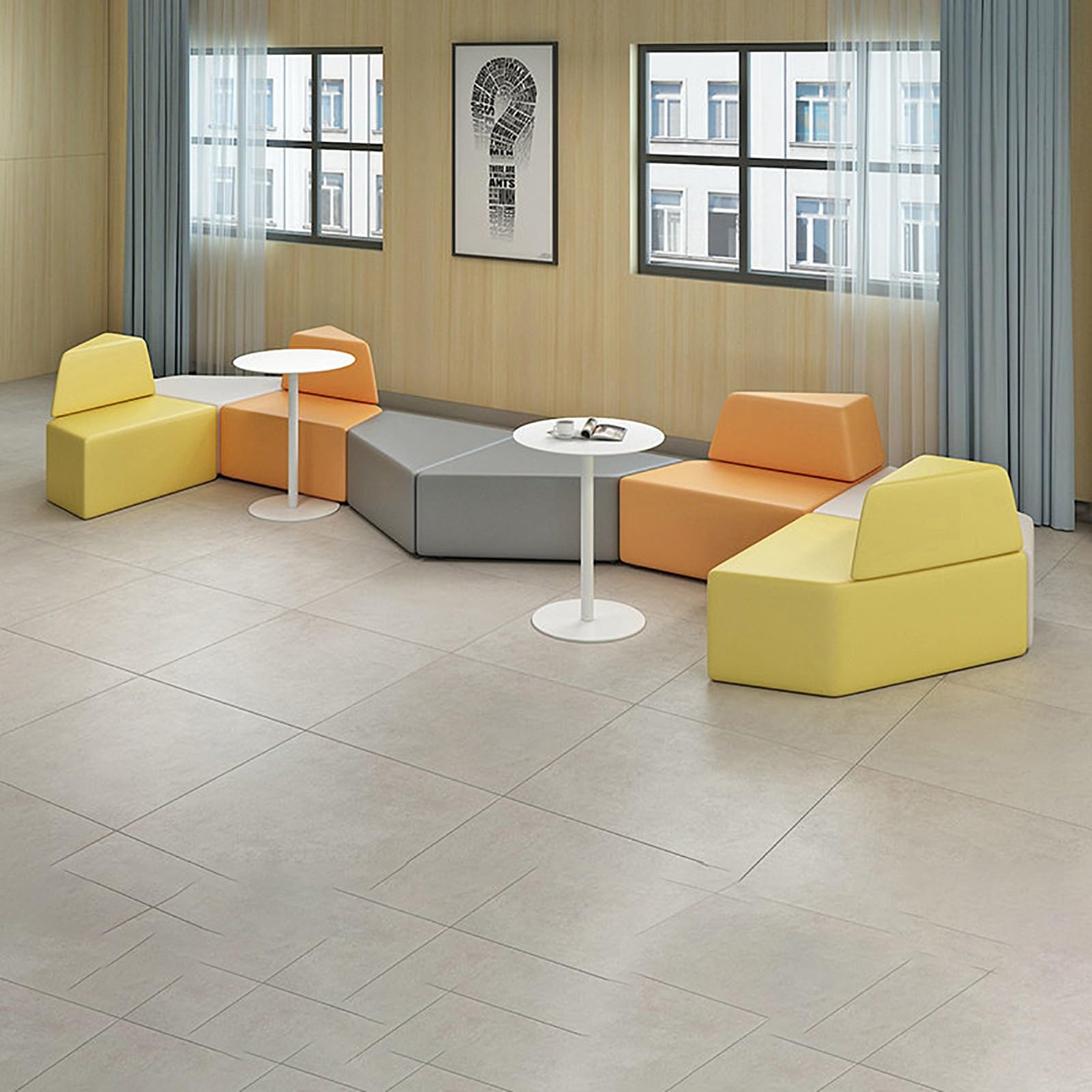 VgtHK Modular Corner Sofa for Small Living Spaces