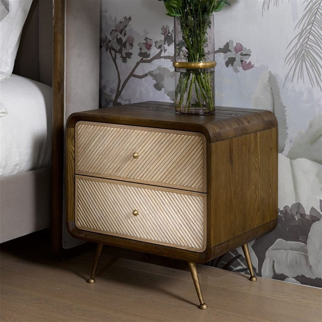 Night Stand Bedside Table Bedroom Small Apartment Home Storage Cabinet