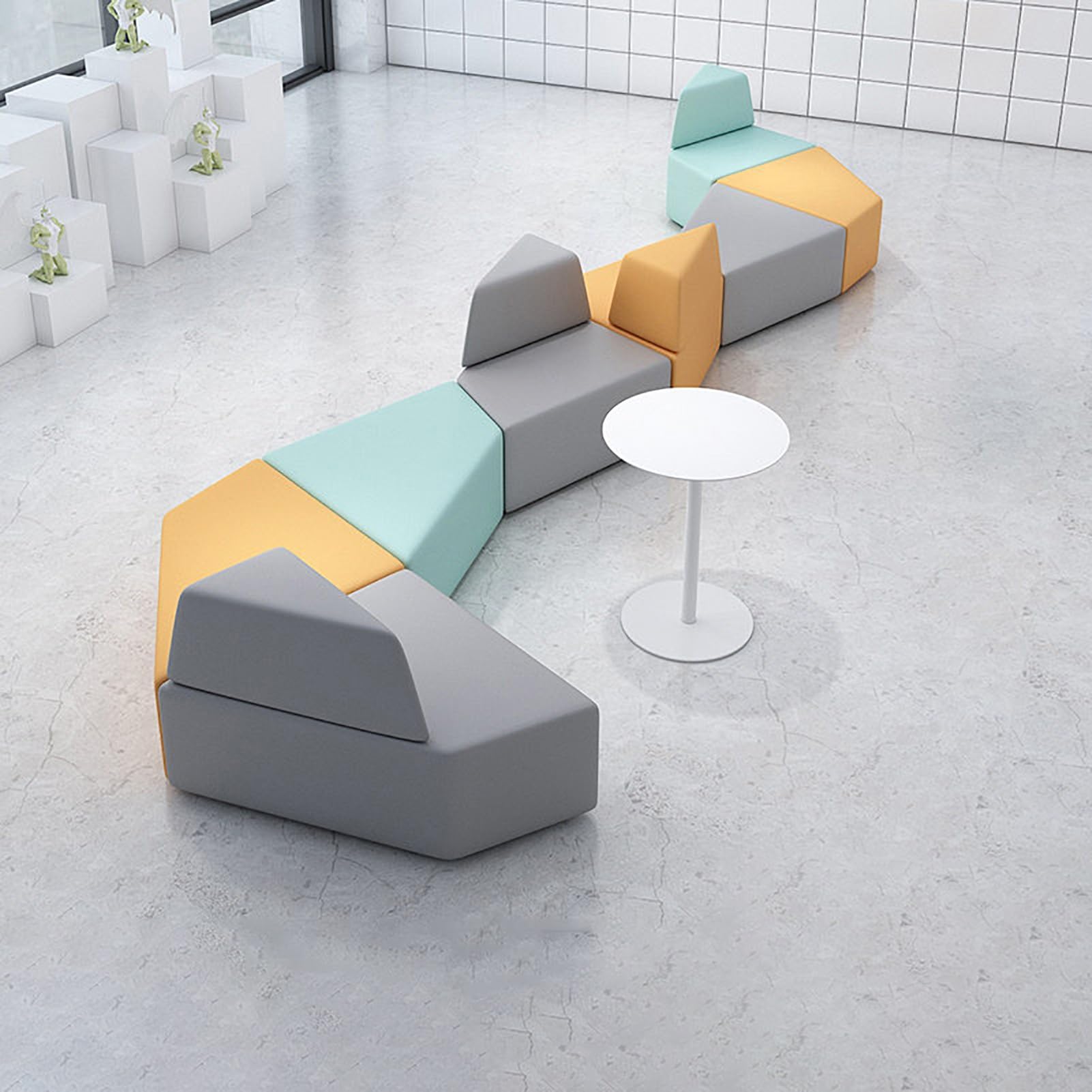 VgtHK Modular Corner Sofa for Small Living Spaces