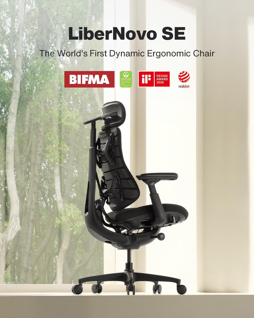 LiberNovo SE Dynamic Ergonomic Office Chair