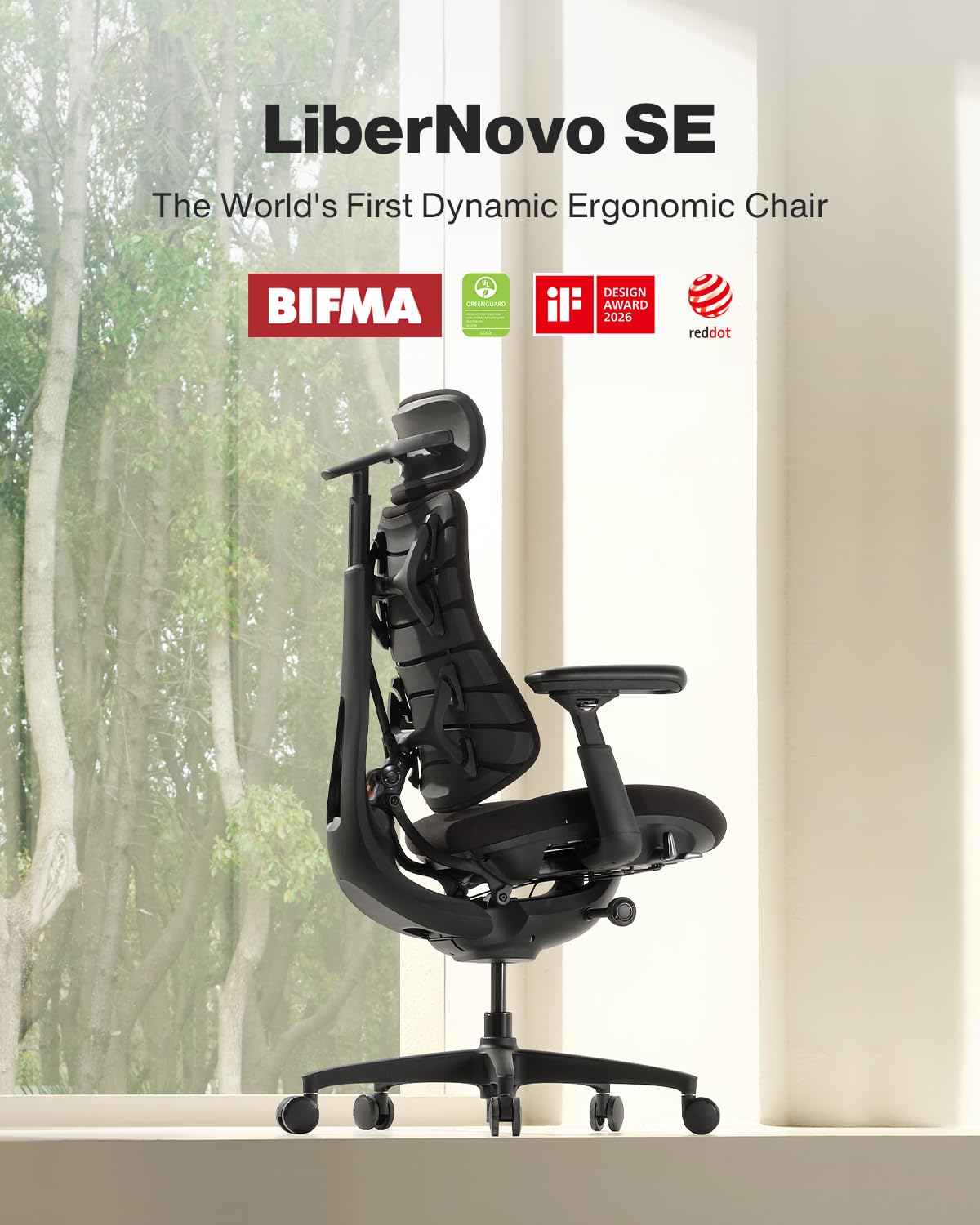 LiberNovo SE Dynamic Ergonomic Office Chair
