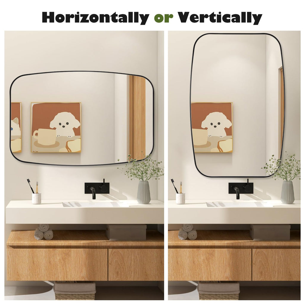 bolrok Oblong Bathroom Wall Mirror