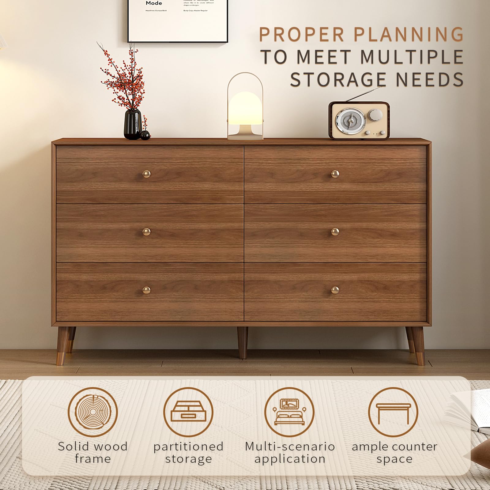 Messenya Variation D202 Dresser for Bedroom