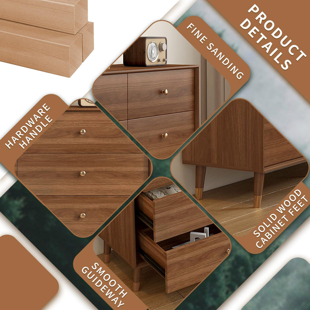 Messenya Variation D202 Dresser for Bedroom