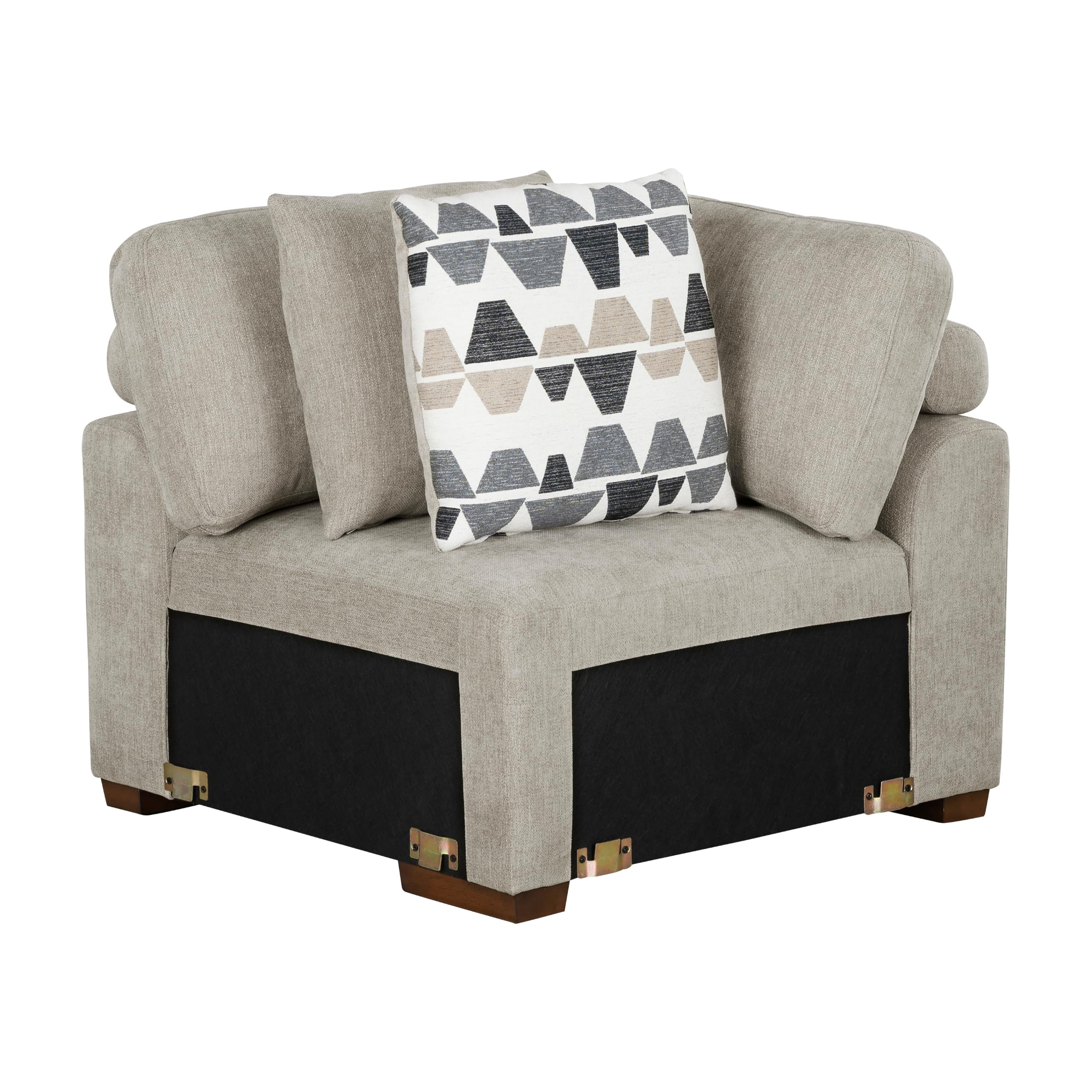 Modular Cloud Sectional Sofa with Pull-Out Bed & Storage