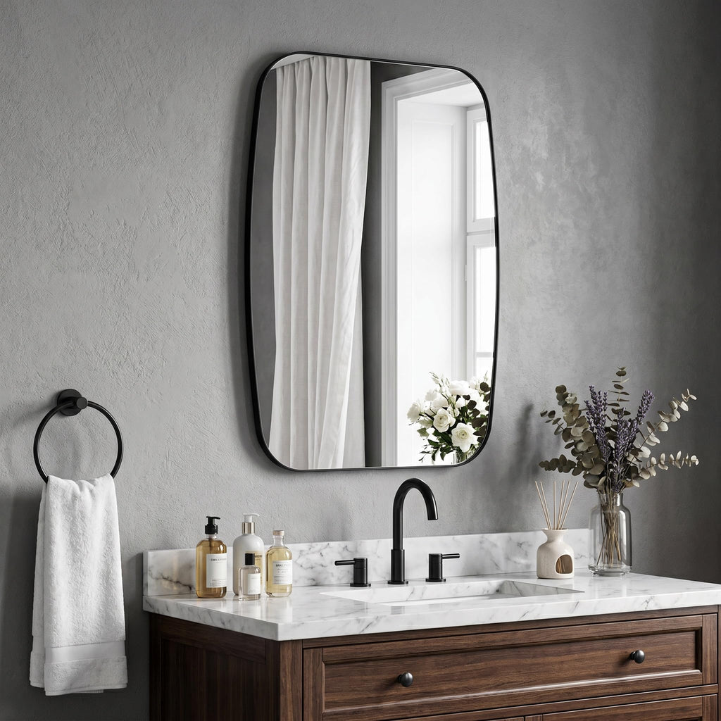 bolrok Oblong Bathroom Wall Mirror