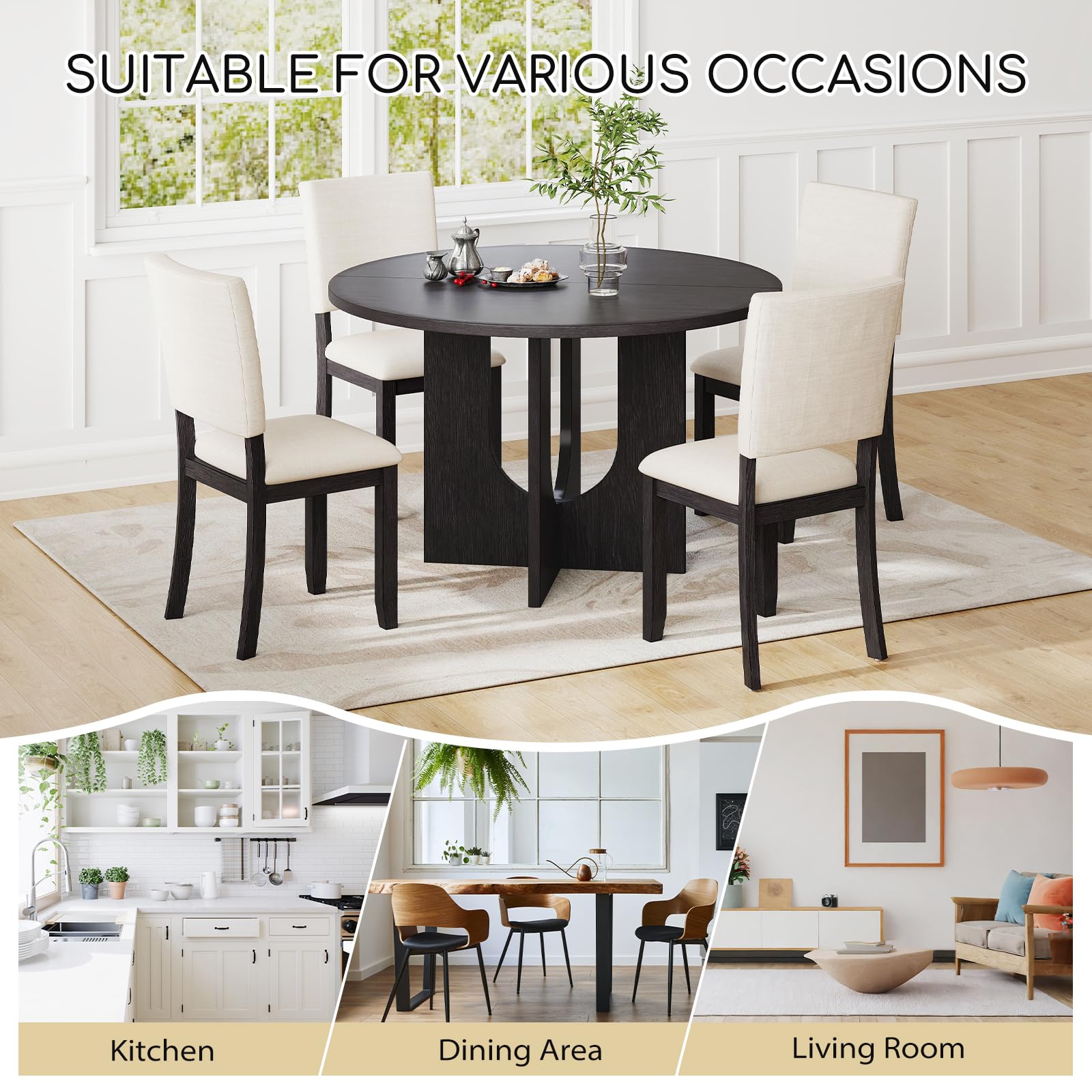 Zevemomo Dining Table Set