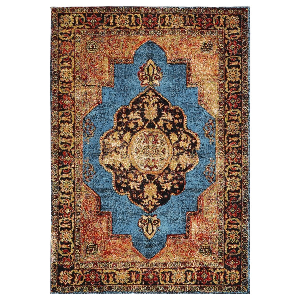 SAFAVIEH Vintage Hamadan Collection Area Rug - 10'6" x 14', Red & Multi, Oriental Traditional Persian Design, Non-Shedding & Easy Care, Ideal for High Traffic Areas in Living Room, Bedroom (VTH219A)