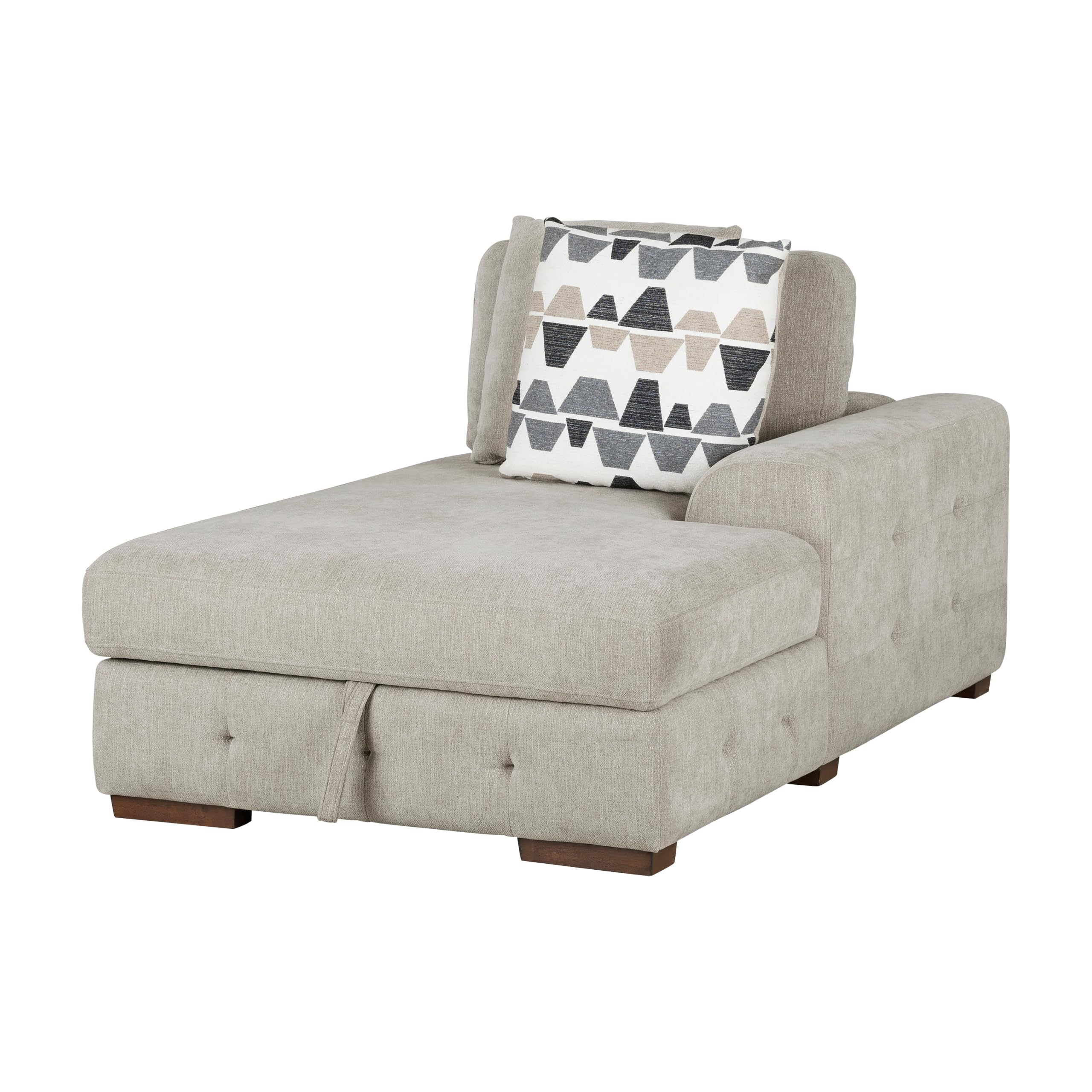 Modular Cloud Sectional Sofa with Pull-Out Bed & Storage