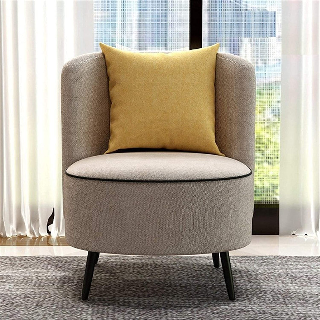 Simple Sofa Chair Living Room Chair Recliner Armchair Living Room Chair Accent Chair Bedroom Chair Linen Fabric Noggle Chair