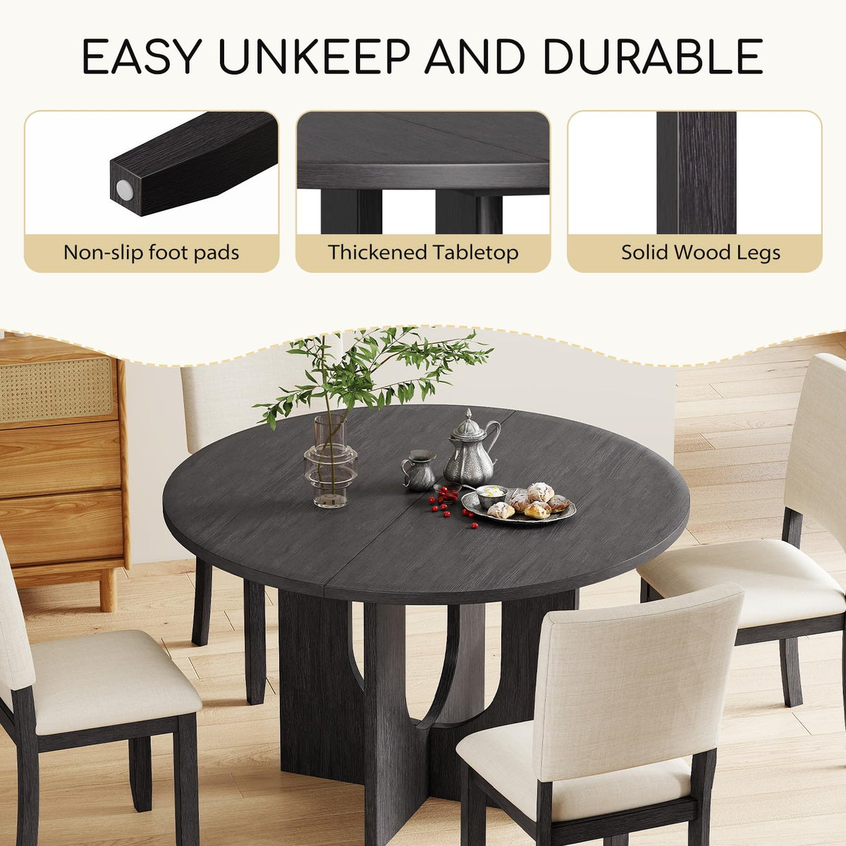 Zevemomo Dining Table Set