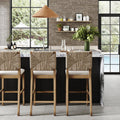 Nathan James Bohemian Boucle Bar Stool